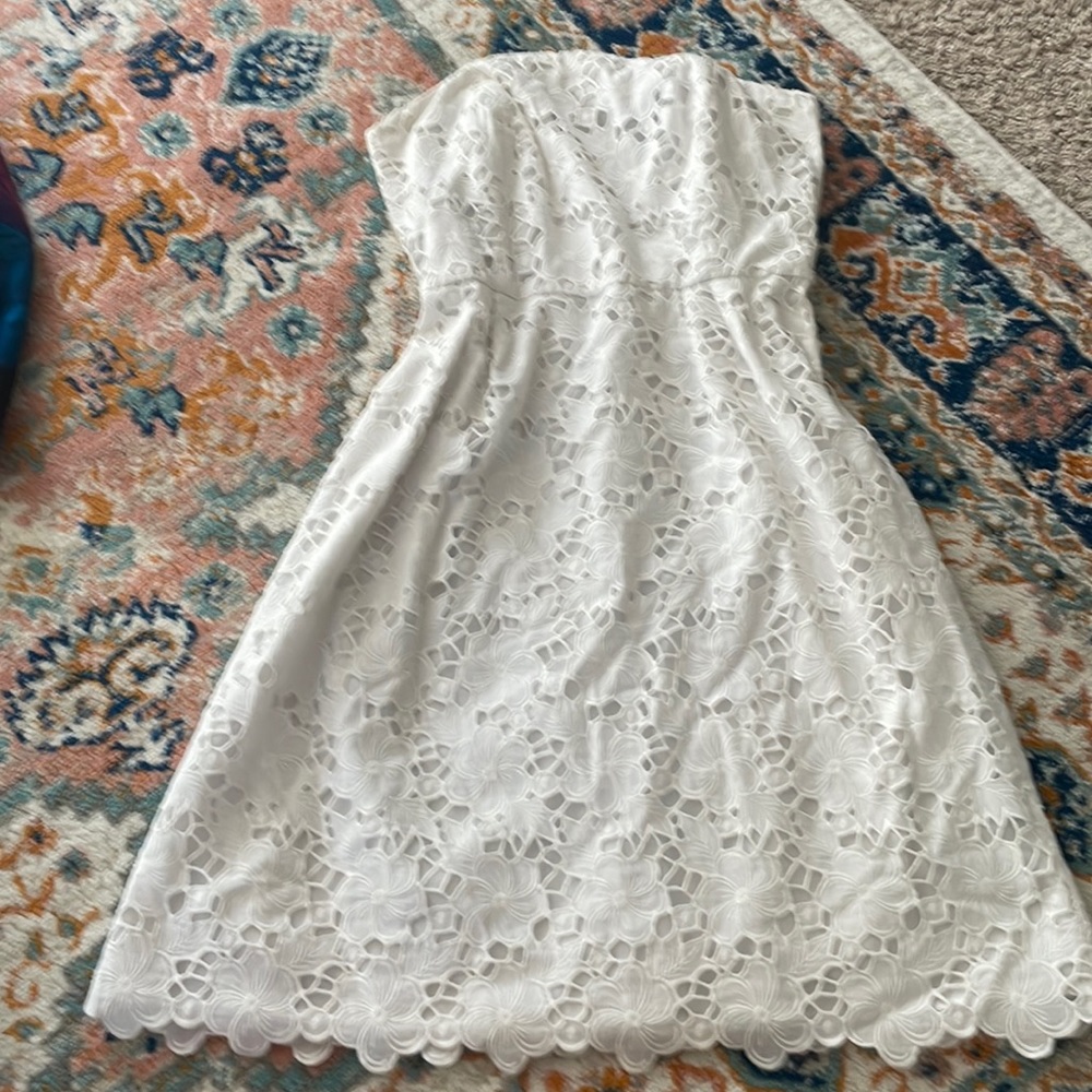 Lilly Pulitzer strapless mini size 6